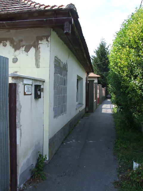 DRAŽBA 04.06.2012 o 10.30 hod., rodinný dom v Trnovci nad Váhom - náhľad