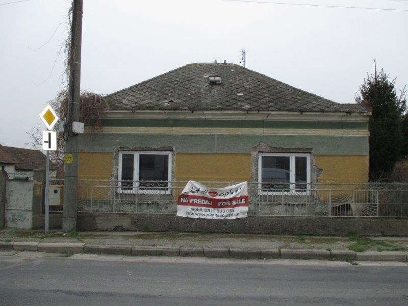 DRAŽBA 09.06.2015 o 13.00 hod., rodinný dom Padáň, okres Dunajská Streda