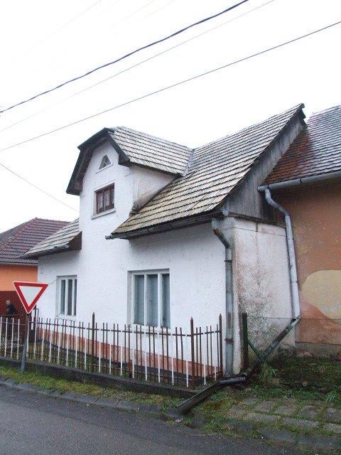 DRAŽBA 23.06.2014 o 09.00 hod., rodinný dom Župkov, okres Žarnovica - náhľad